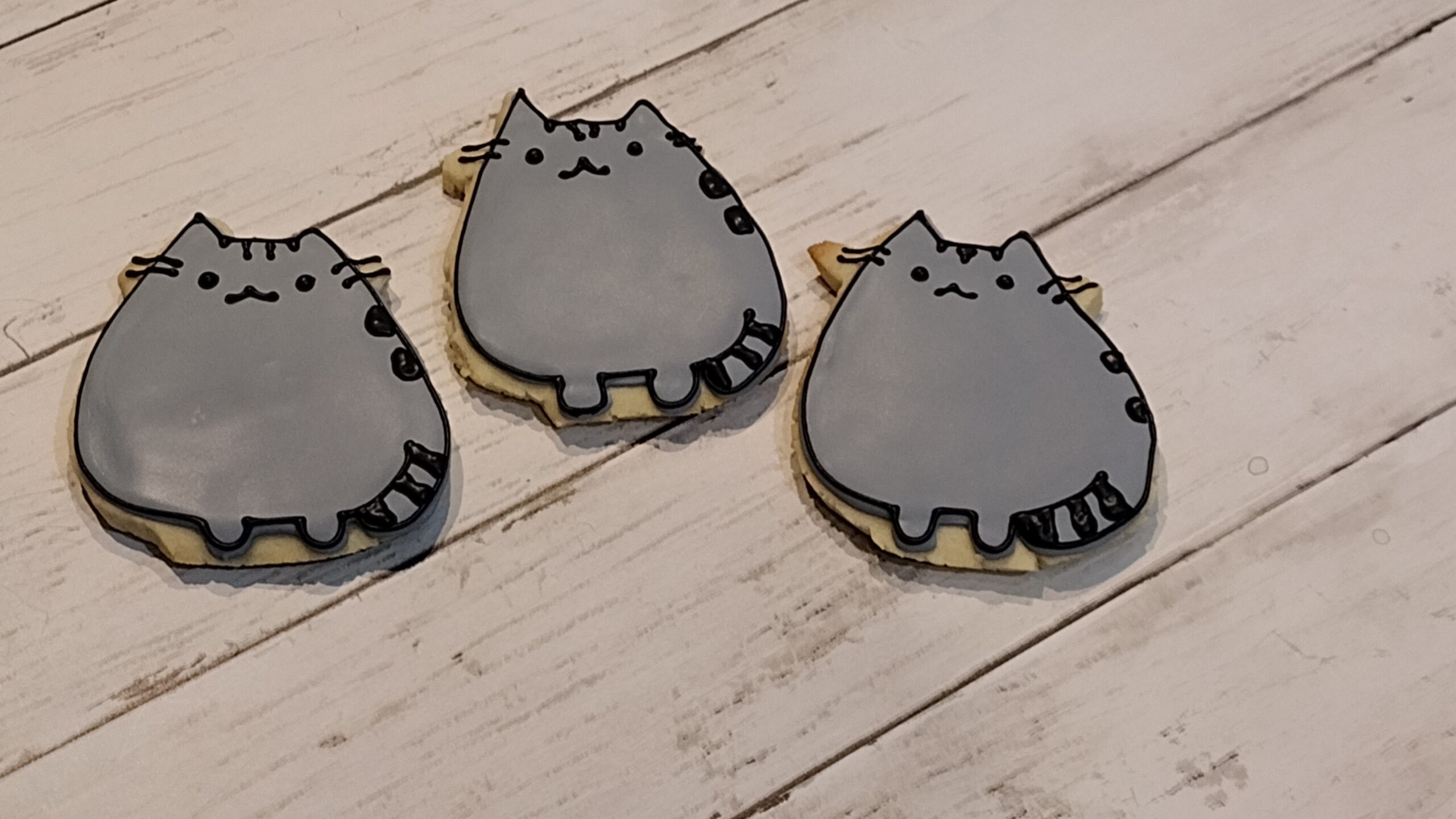 Birthday decorated sugar cookies by 2 Cute 2 Eat Cookies